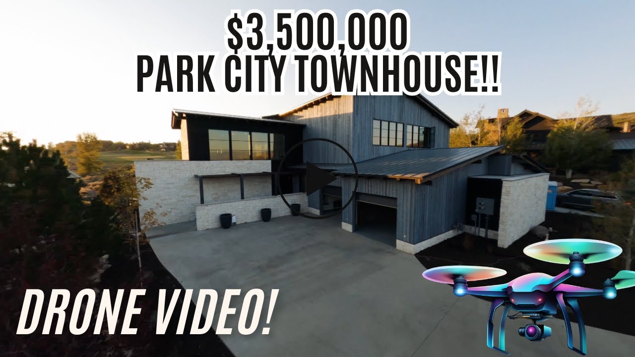 Drone through 3.5 million dollar Park City House