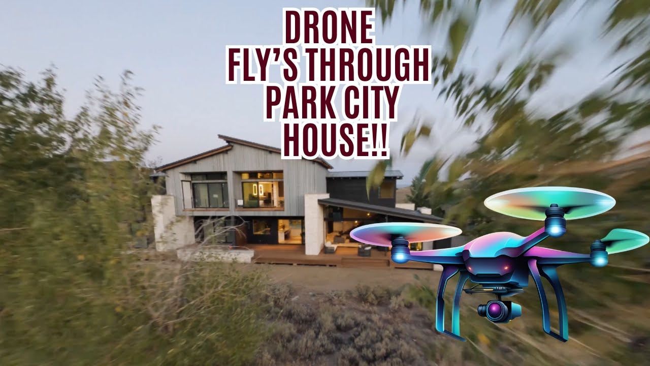 Drone fly through Park City house