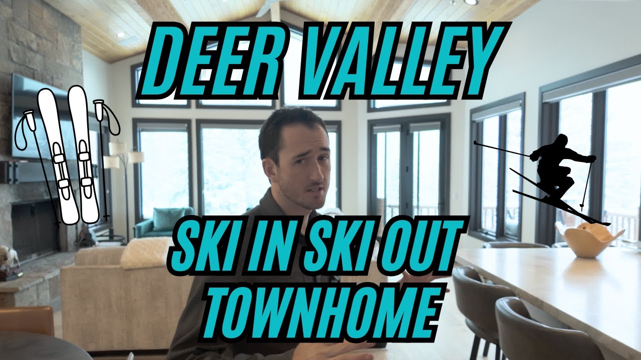 $5.45 Million Dollar Ski-In/Ski-Out Dream Home in Deer Valley 🏔️🎿