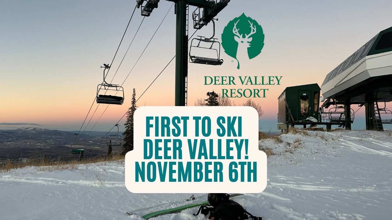 Park City's First Snowfall!