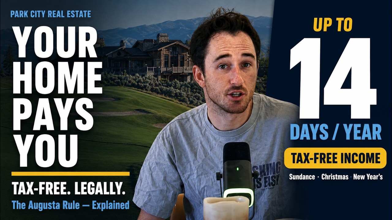 14 Days. Zero Tax. How the Augusta Rule Works in Park City