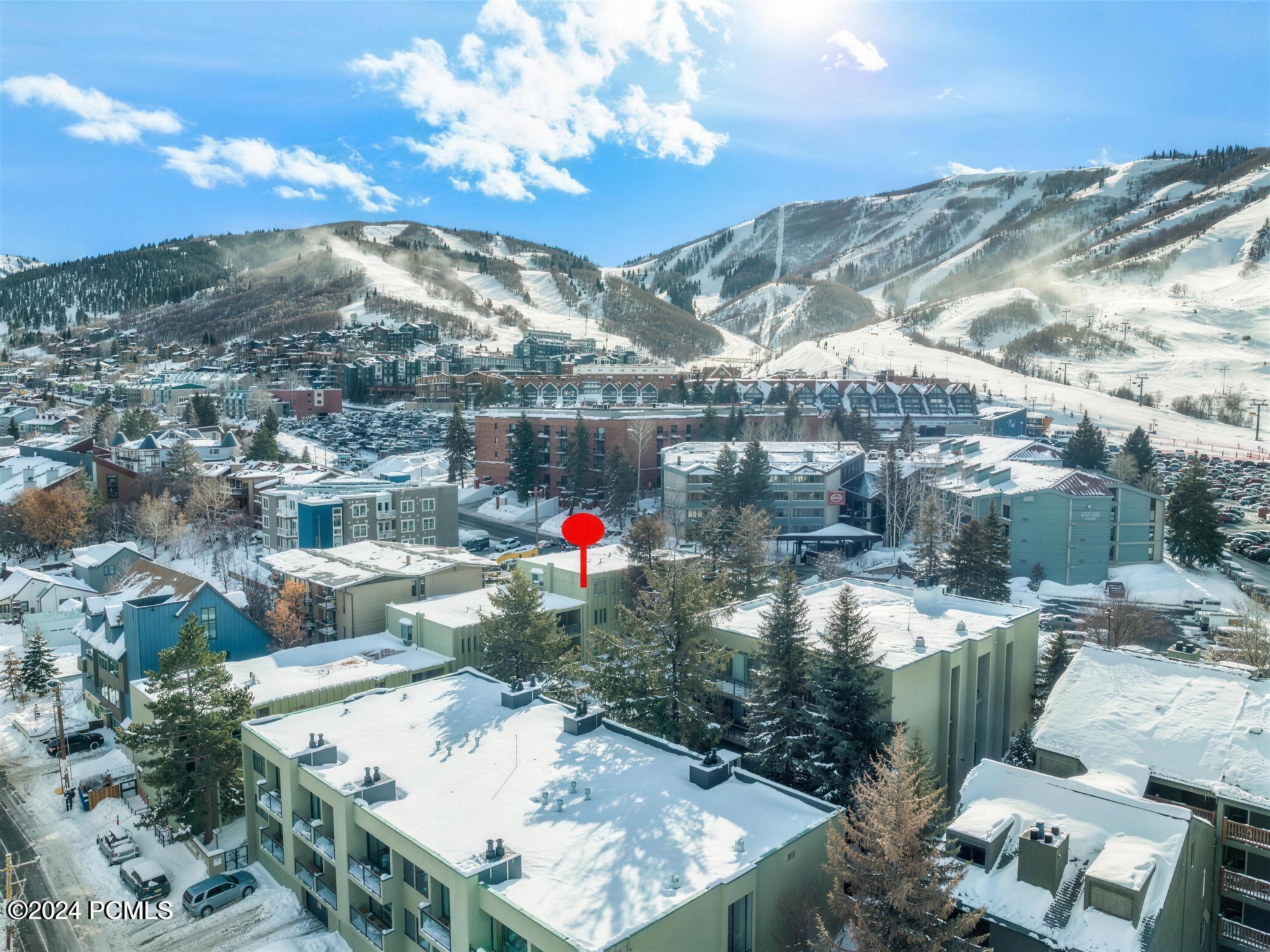 Edelweiss Haus at the edge of the Park City Mountain base