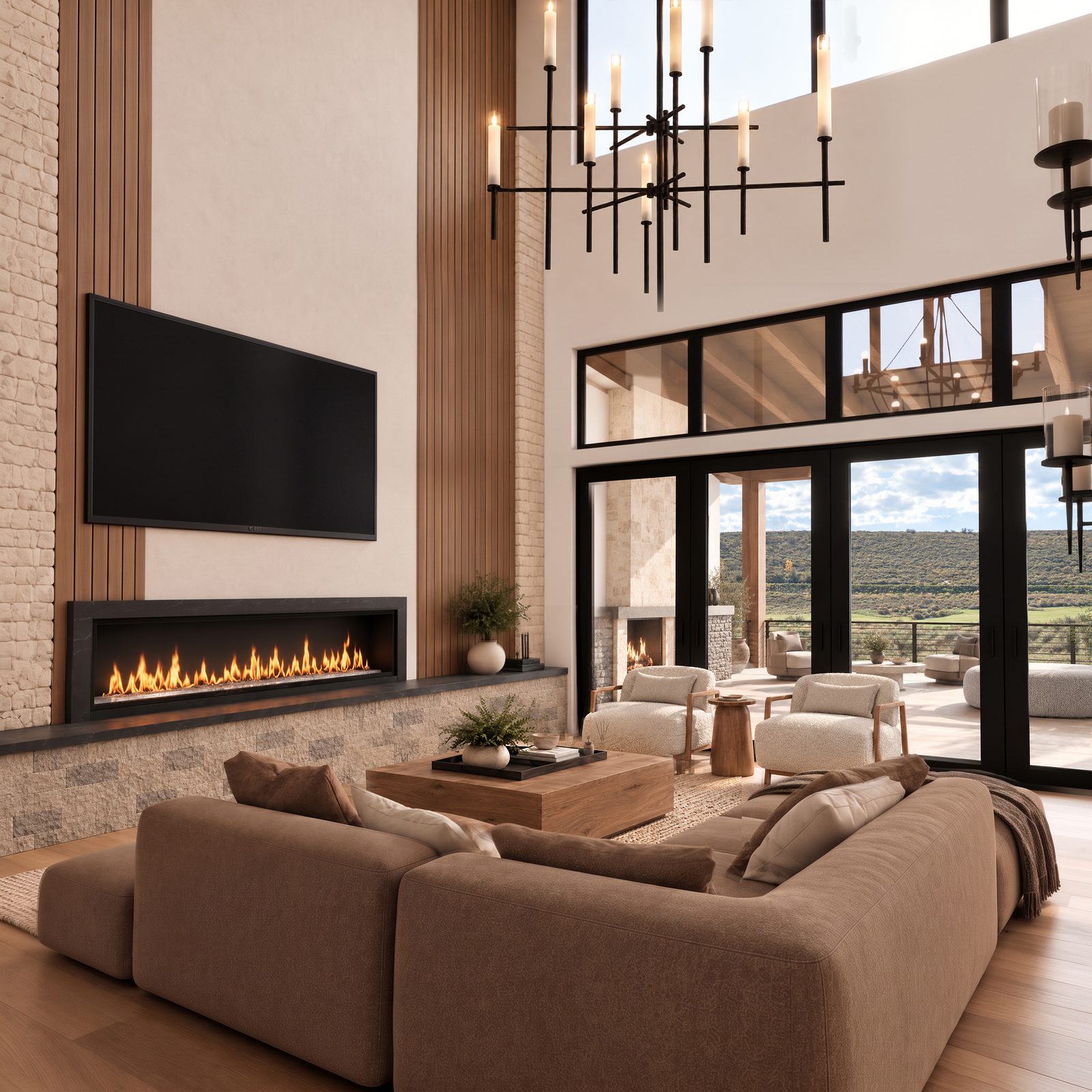 Great room rendering
