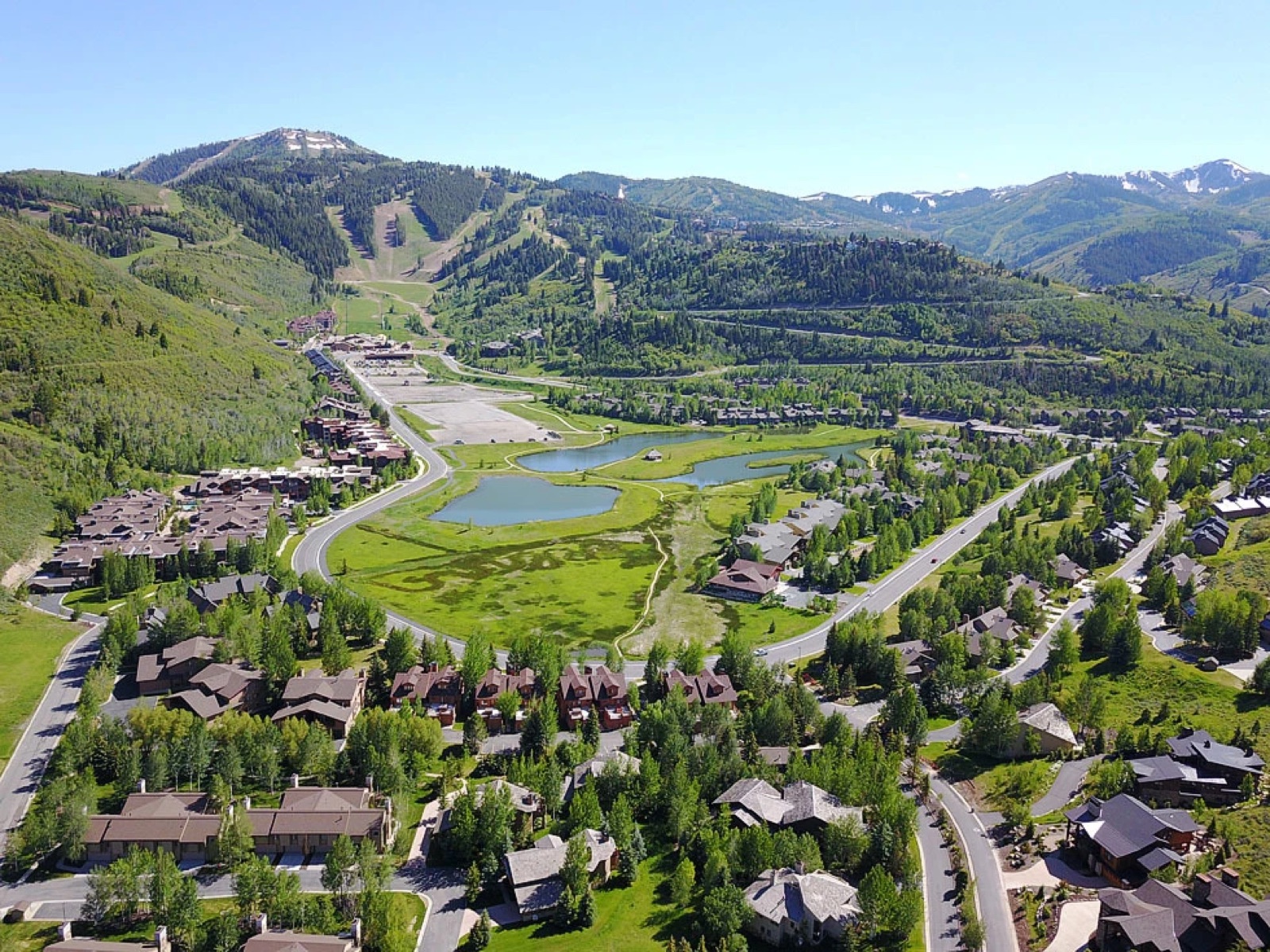 Lower Deer Valley — the new Snow Park village